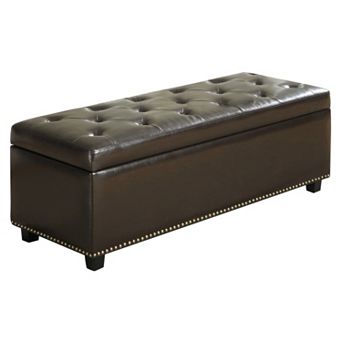 Simpli Home Hamilton Storage Ottoman