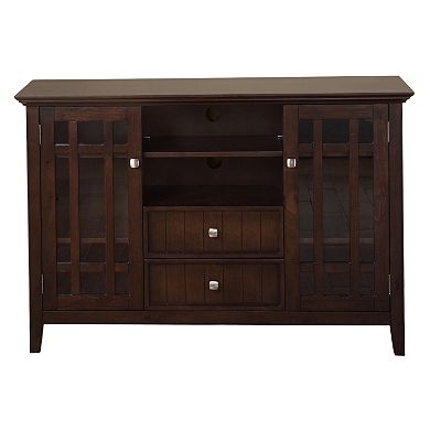 Simpli Home Bedford Collection TV Media Stand