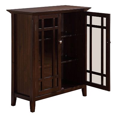 Simpli Home Bedford Storage Cabinet - Large