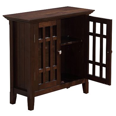 Simpli Home Bedford Storage Cabinet - Small