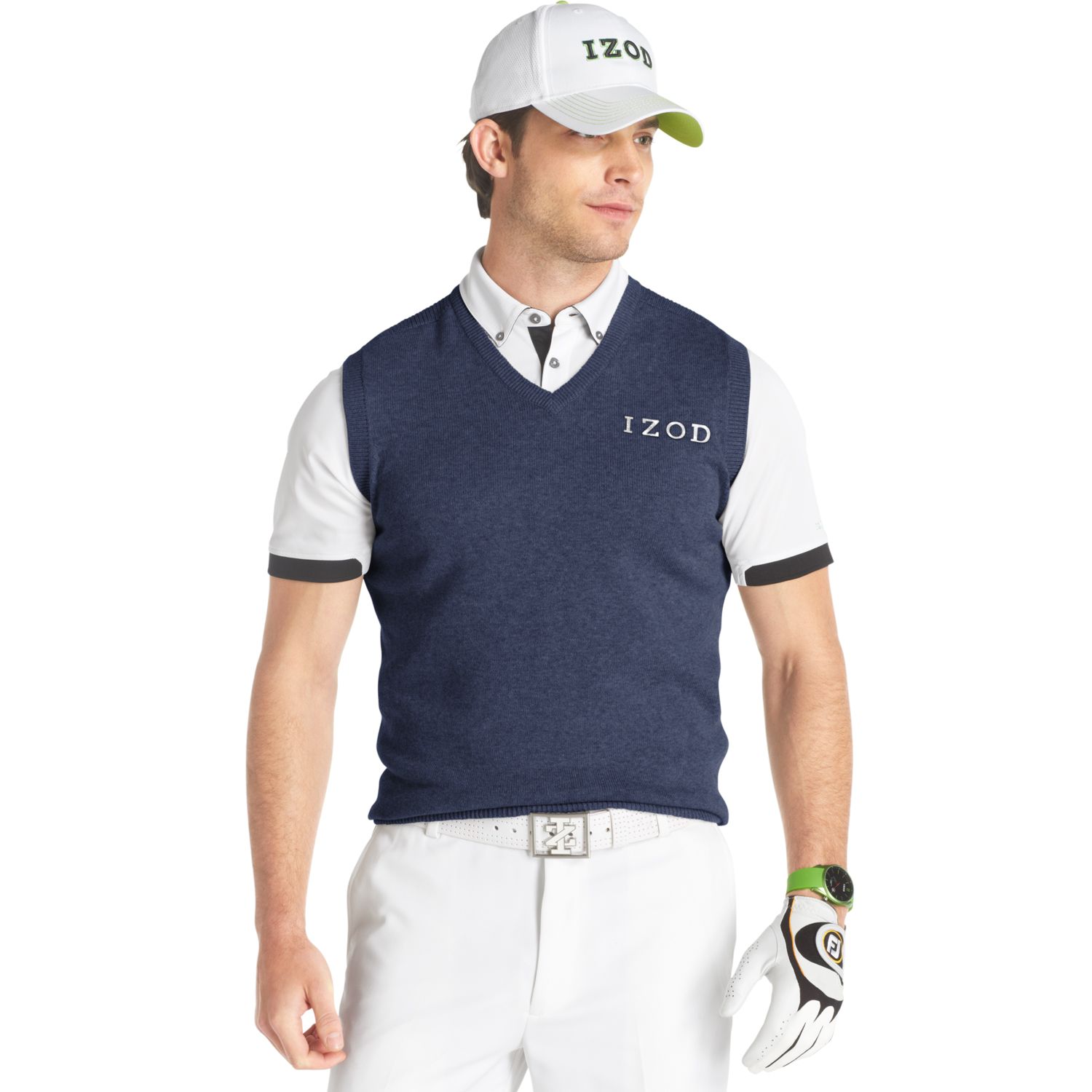 izod golf vest