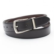 Croft & Barrow® Reversible Soft-Touch Faux-Leather Belt