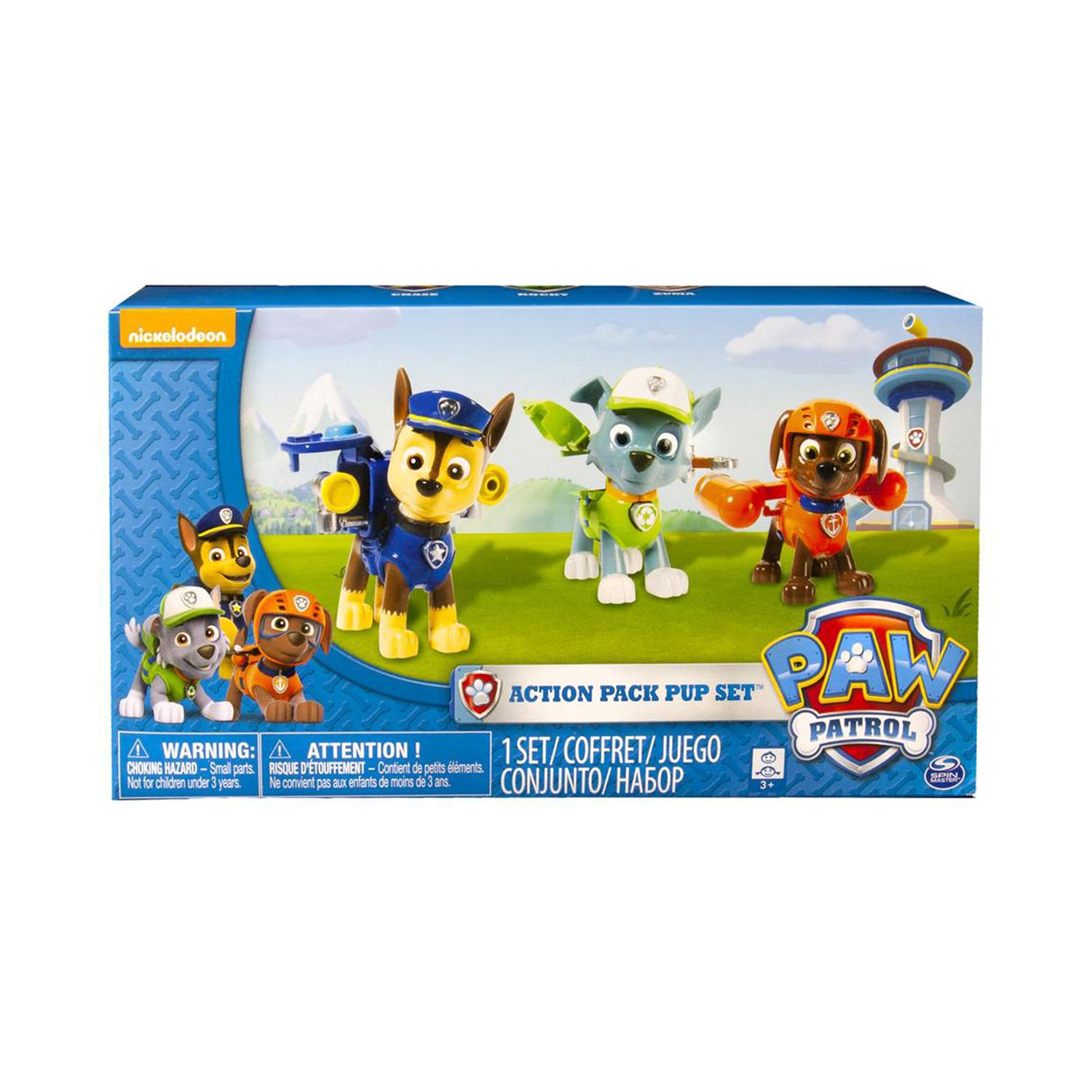 paw patrol action pup set