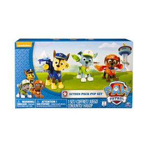 Paw Patrol Rocky, Chase & Zuma Action Pack Pup Set by Spin Master
