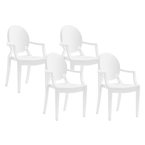 Zuo Modern 4piece Anime Dining Chair Set