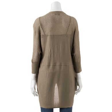 Women's Apt. 9® Dolman Open-Front Cardigan