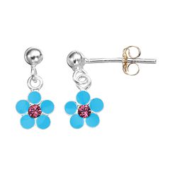 Blue Crystal Earrings Jewelry Kohl s