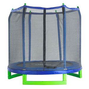 Upper Bounce 7-ft. Indoor / Outdoor Classic Trampoline & Enclosure Set