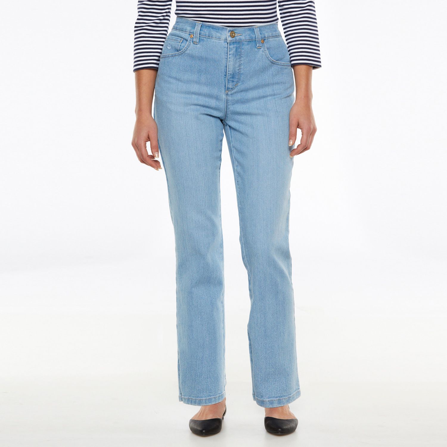 gloria vanderbilt amanda barely bootcut jeans