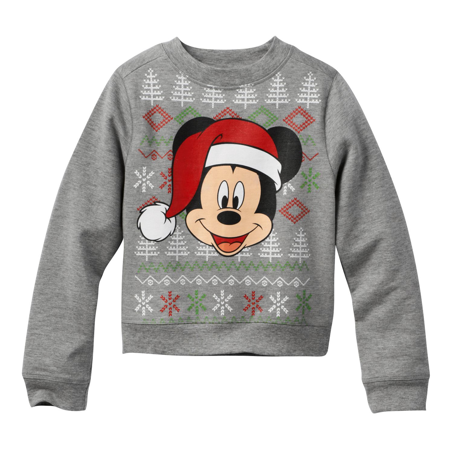 mickey christmas sweatshirt