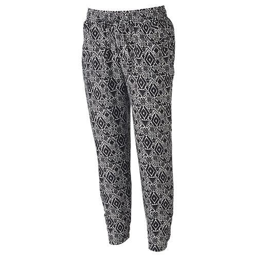 juniors mudd printed joggers
