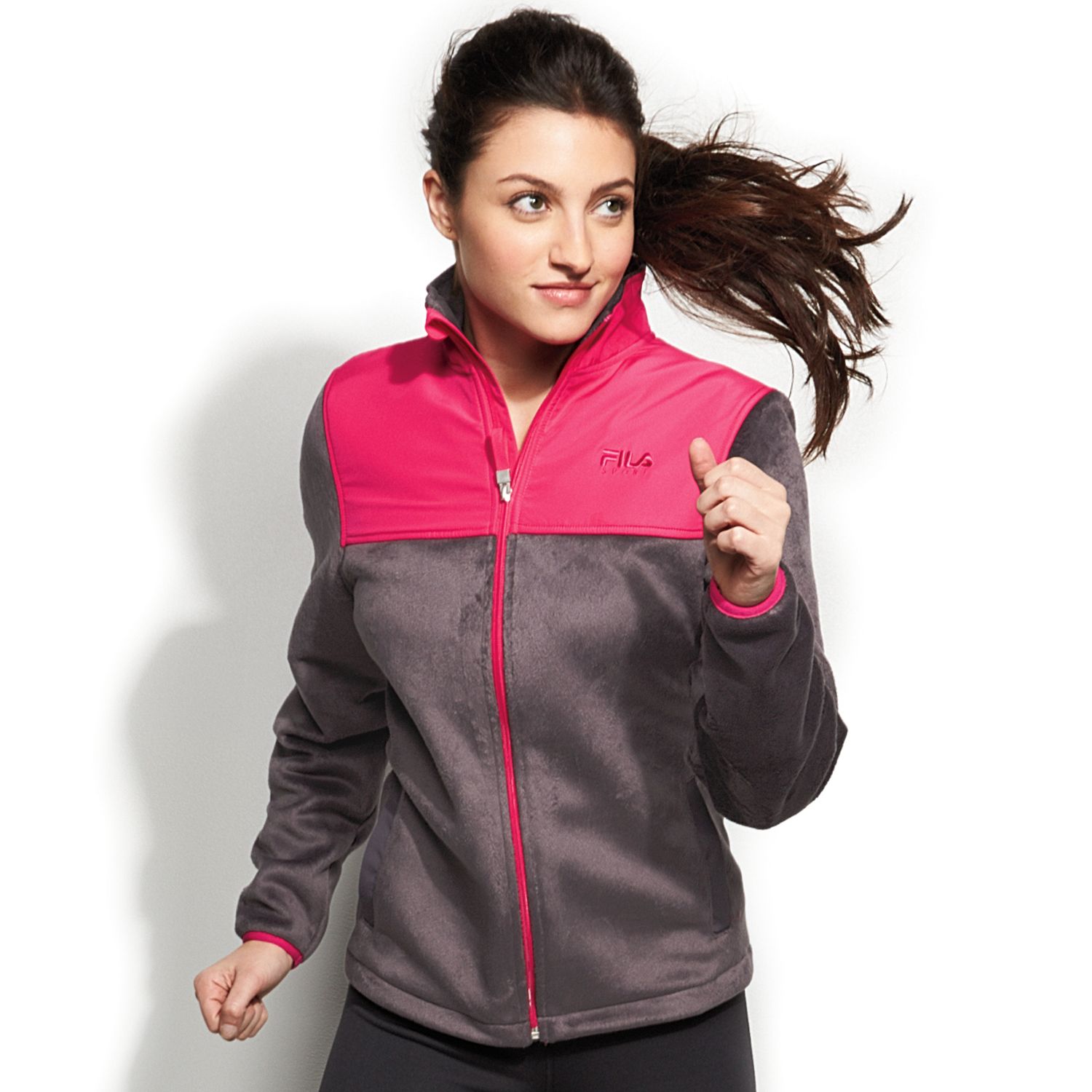 kohls fila fleece jacket