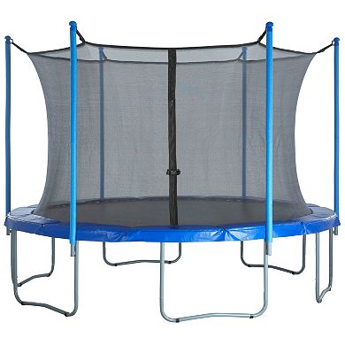 Upper Bounce 12-ft. Round 6-Pole / 3-Arch Trampoline Enclosure Safety Net