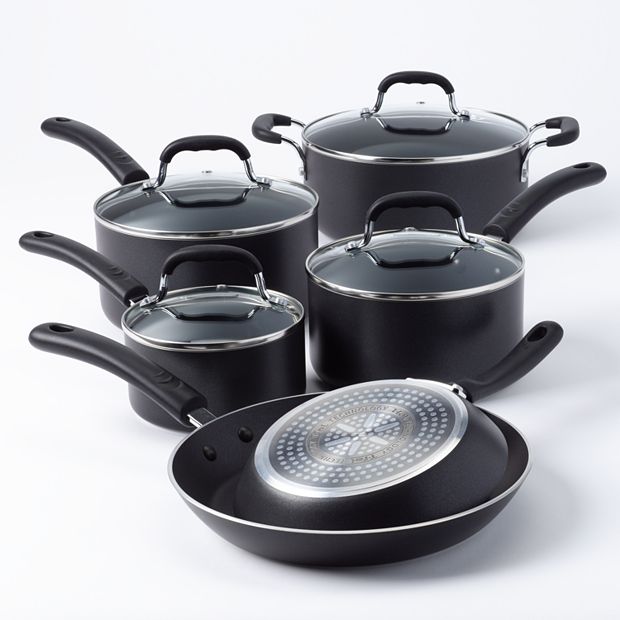 T-fal Simply Cook Nonstick Cookware, Fry Pan, 10, Gray