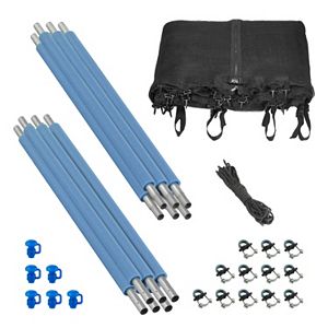 Upper Bounce 6-Pole Trampoline Enclosure Set for 8-ft. Trampoline Frames