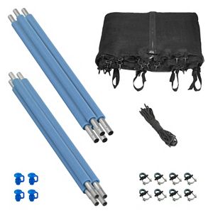 Upper Bounce 4-Pole Trampoline Enclosure Set for 10-ft. Trampoline Frames