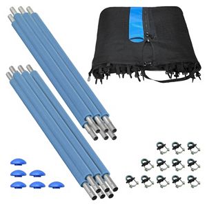 Upper Bounce 6-Pole Trampoline Enclosure Set for 15-ft. Trampoline Frames