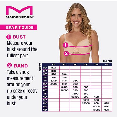 Maidenform® Love the Lift® Natural Boost Demi T-Shirt Underwire