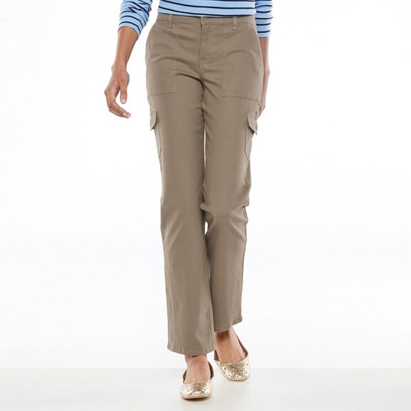 Gloria vanderbilt khaki unlimited best sale cargo pants