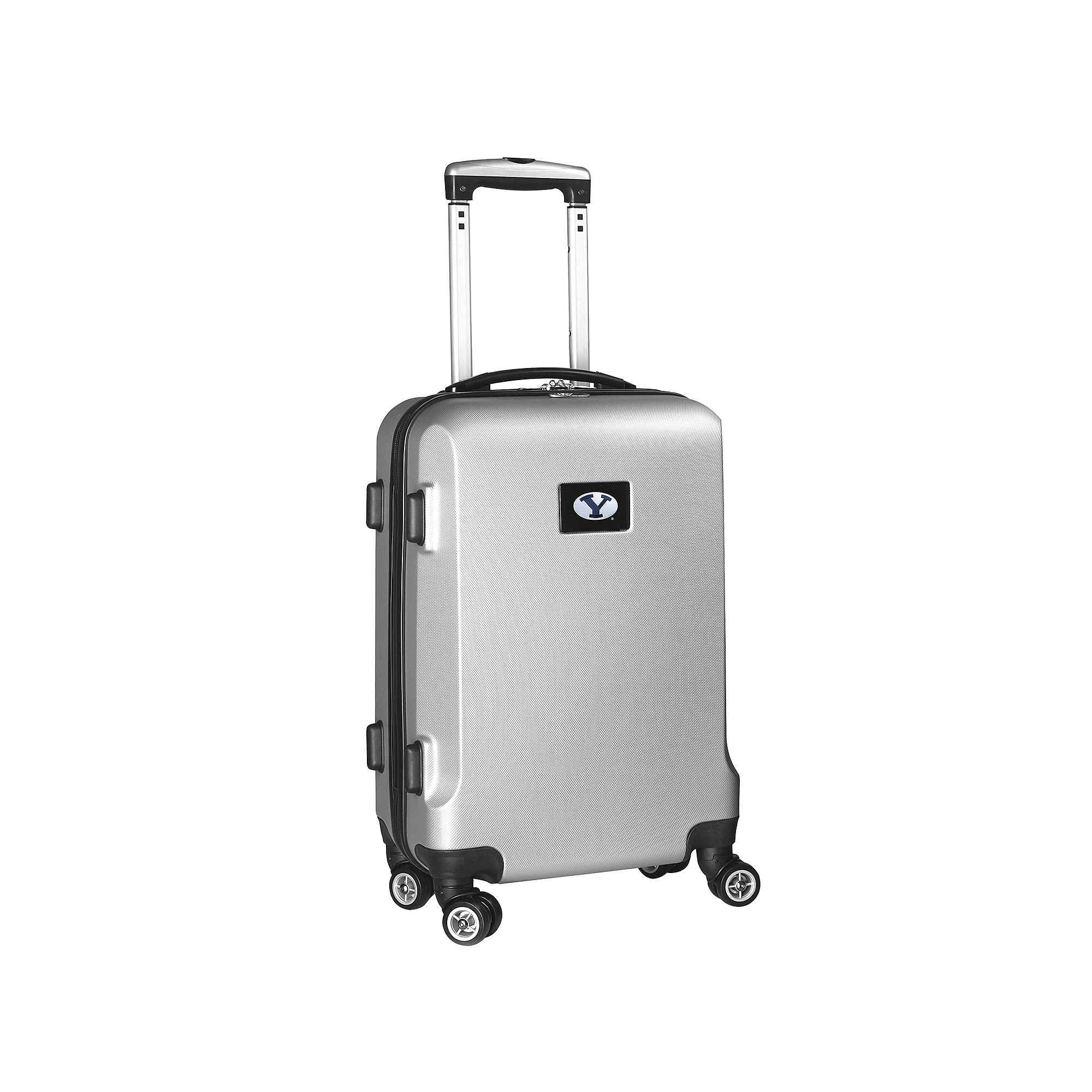 Brigham Young Cougars 19 1/2-in. Hardside Spinner Carry-On, Silver