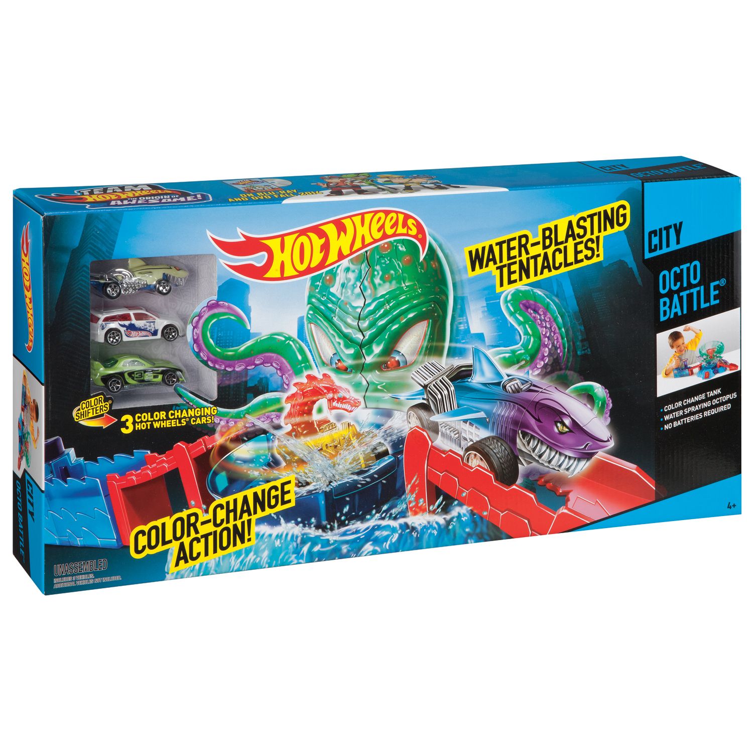 hot wheels color shifters playset