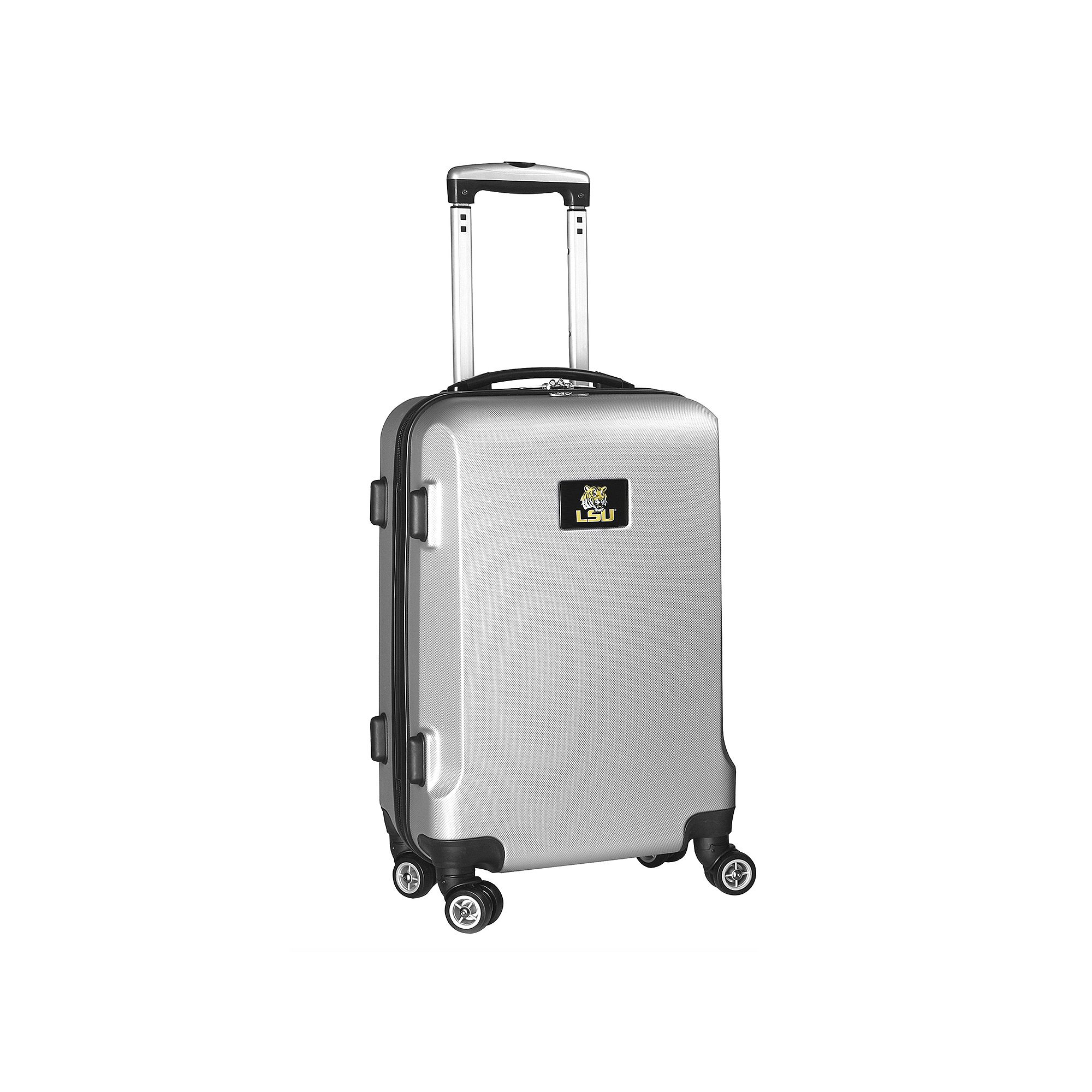 LSU Tigers 19 1/2-in. Hardside Spinner Carry-On, Silver