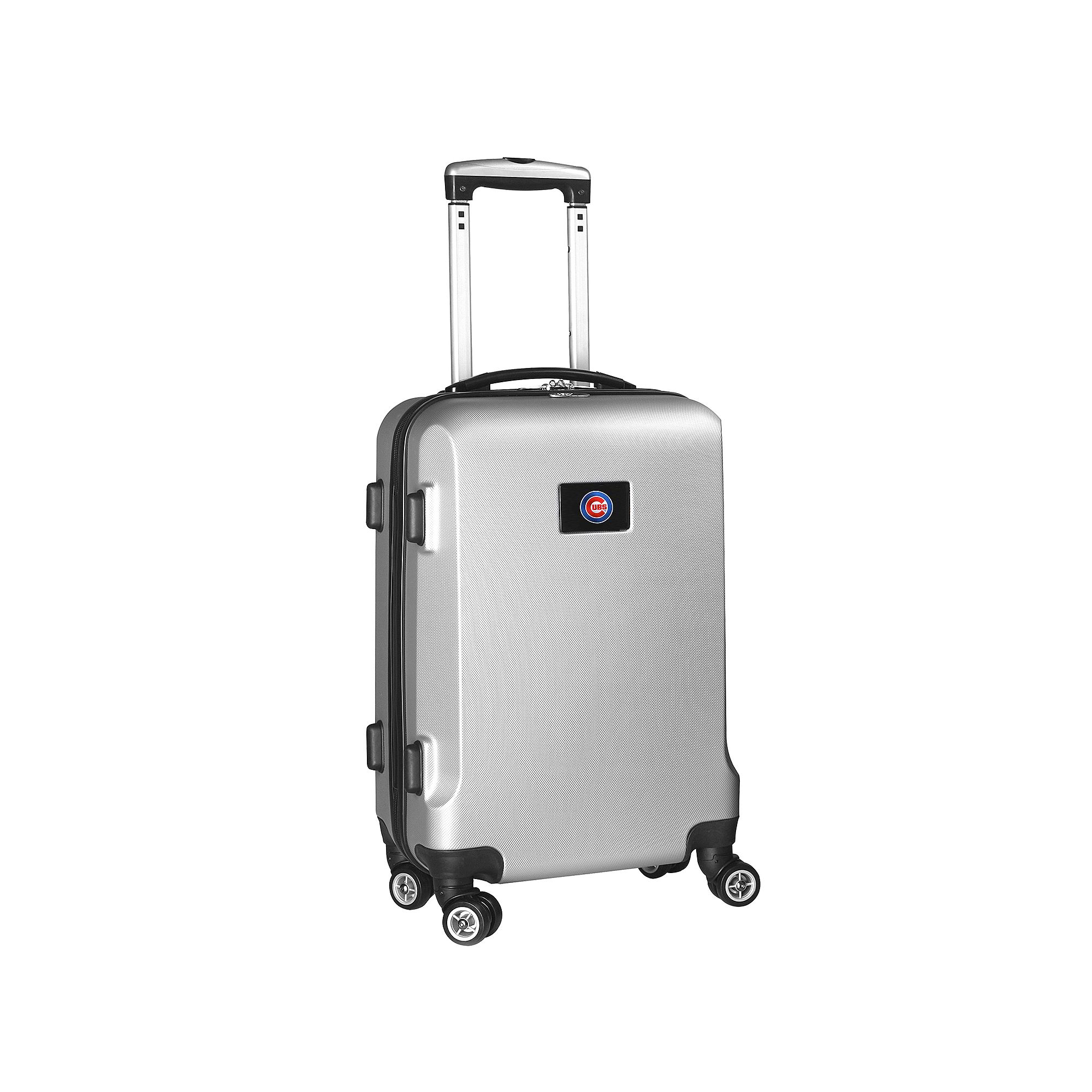 Chicago Cubs 19 1/2-in. Hardside Spinner Carry-On, Silver
