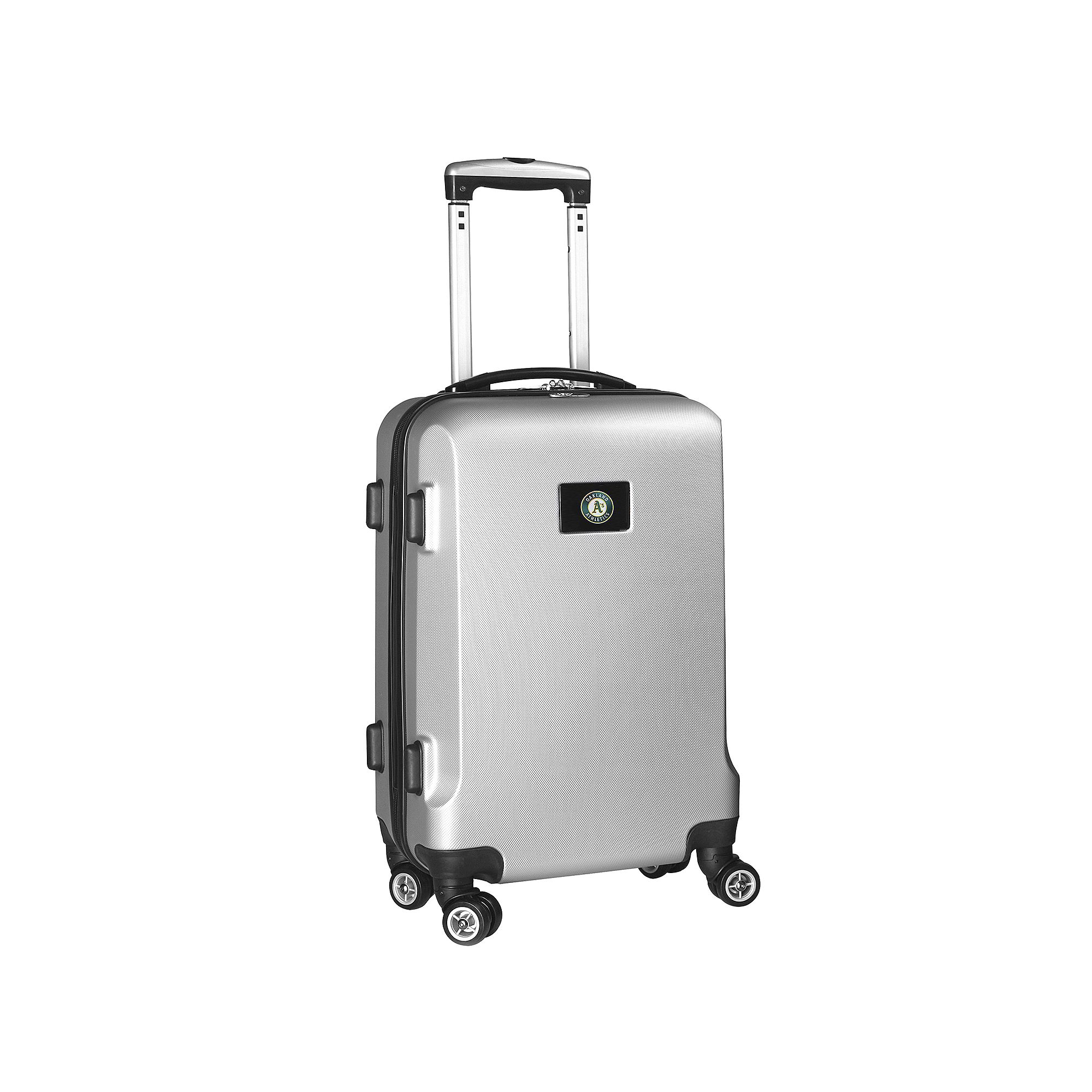 Oakland As 19 1/2-in. Hardside Spinner Carry-On, Silver
