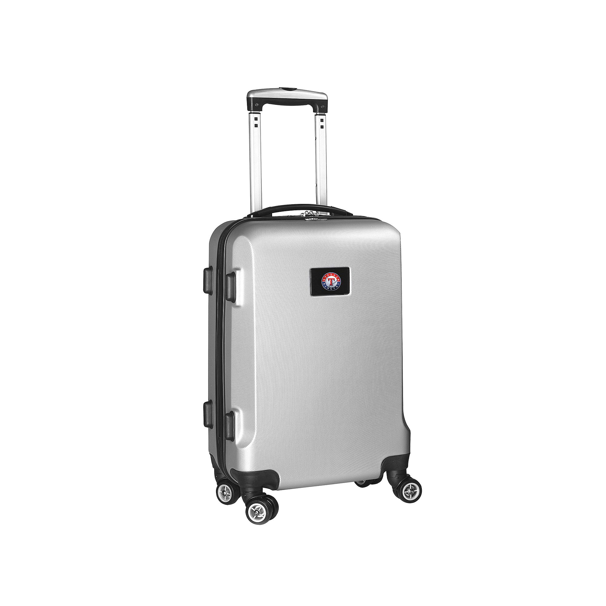 Texas Rangers 19 1/2-in. Hardside Spinner Carry-On, Silver