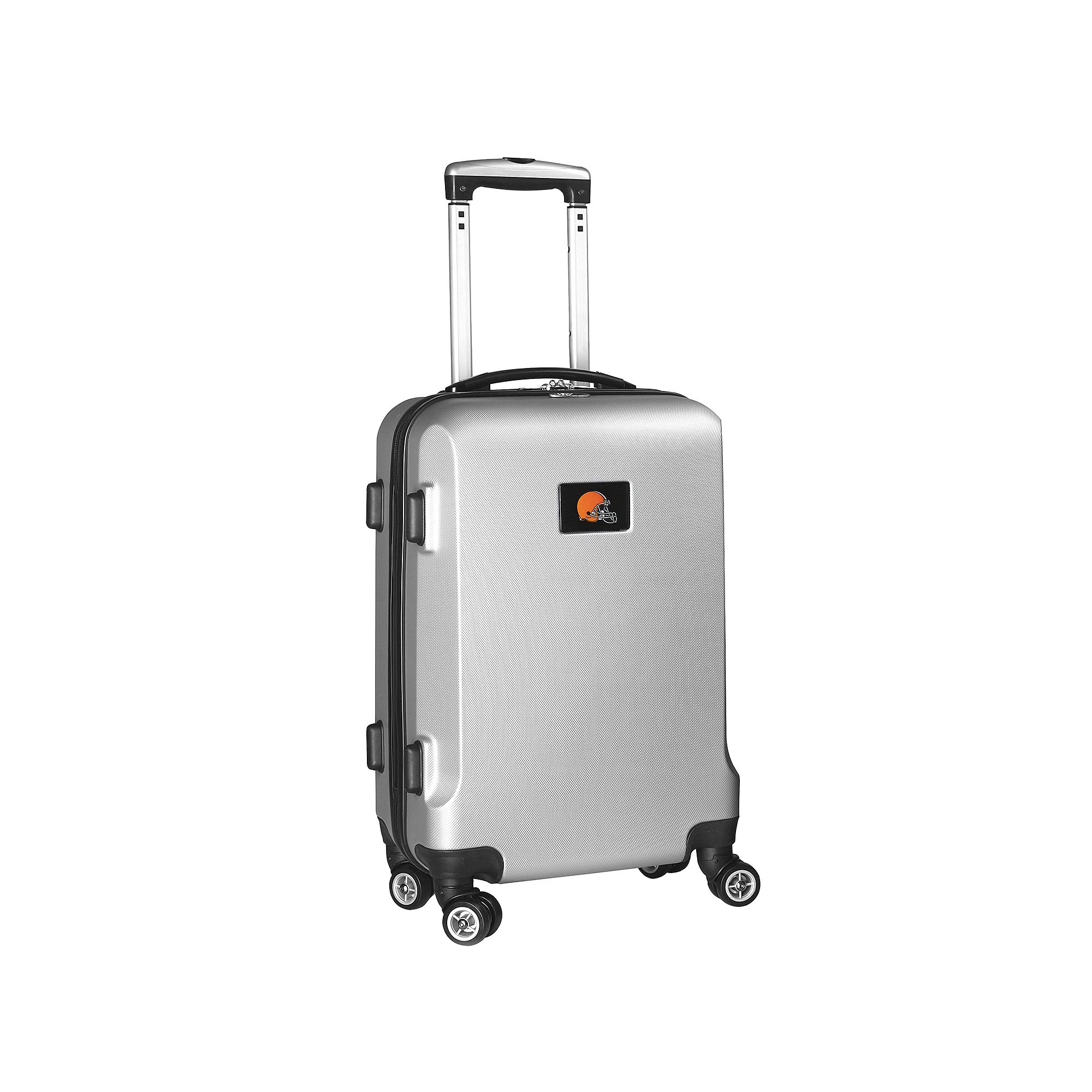 Cleveland Browns 19 1/2-in. Hardside Spinner Carry-On, Silver