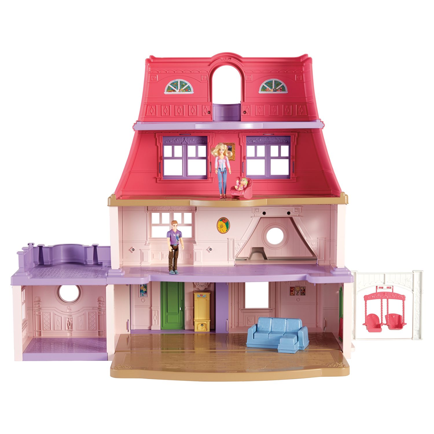 fisher price large dollhouse