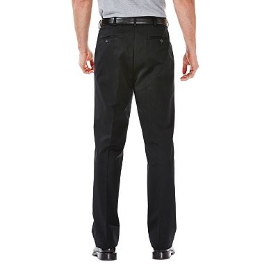 Men's Haggar® Work to Weekend® Classic-Fit Flat-Front No-Iron ...