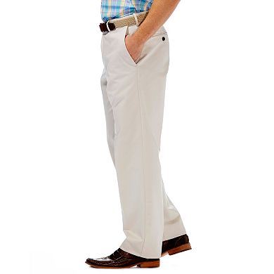 Men's Haggar?? Work to Weekend?? Classic-Fit Flat-Front No-Iron Expandable Waist Pants
