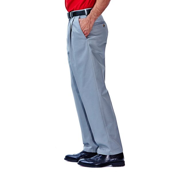 haggar work to weekend pleated pants