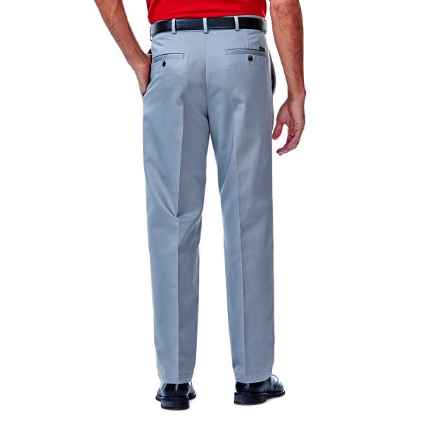 Men's Haggar® Work to Weekend® Classic-Fit Pleated Expandable Waist Pants