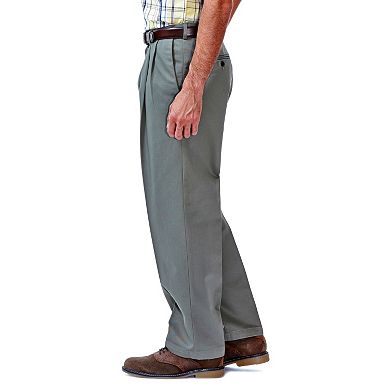 Men's Haggar® Work to Weekend® Classic-Fit Pleated Expandable Waist Pants