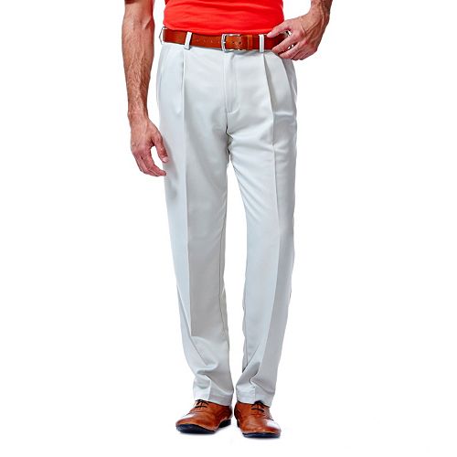 haggar cool 18 pleated pants