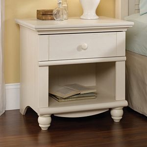 Sauder Harbor View Collection White Nightstand