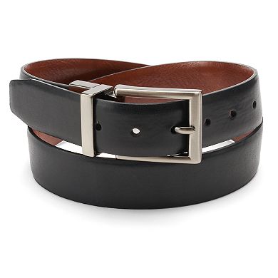 Boys 8-20 Chaps Reversible Faux-Leather Belt 