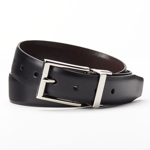 Boys 8-20 Chaps Reversible Faux-Leather Belt 