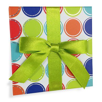 Gift Card Impressions Lidded Polka-Dot Gift Card Box