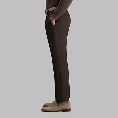 white christmas dresses Haggar Cool Right Performance Flex Pants, Flat Front in String main image 0