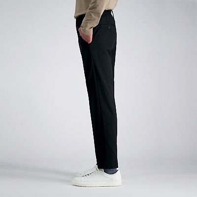 Pantaloni Uomo Classici Slim Fit Haggar Cool Right Performance Flex | Tessuto Tecnologico Antimacchia E Antipiega