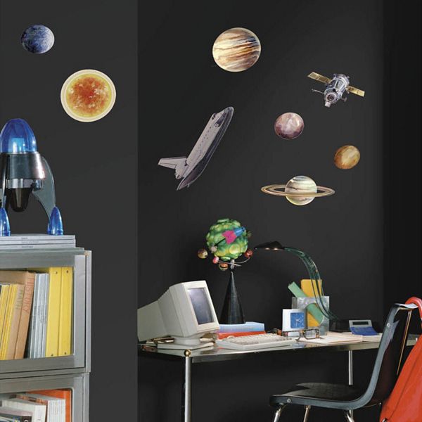 Space Travel Peel & Stick Wall Decals