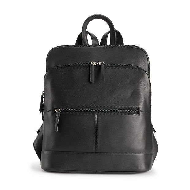 ili New York Adjustable Strap Leather Backpack Backpack – ili New York main image 3