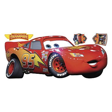 Disney / Pixar Cars Lightning McQueen Peel & Stick Wall Decals