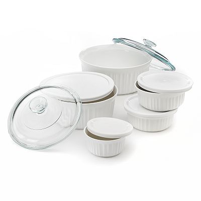 CorningWare 11 pc. French White Serveware Set