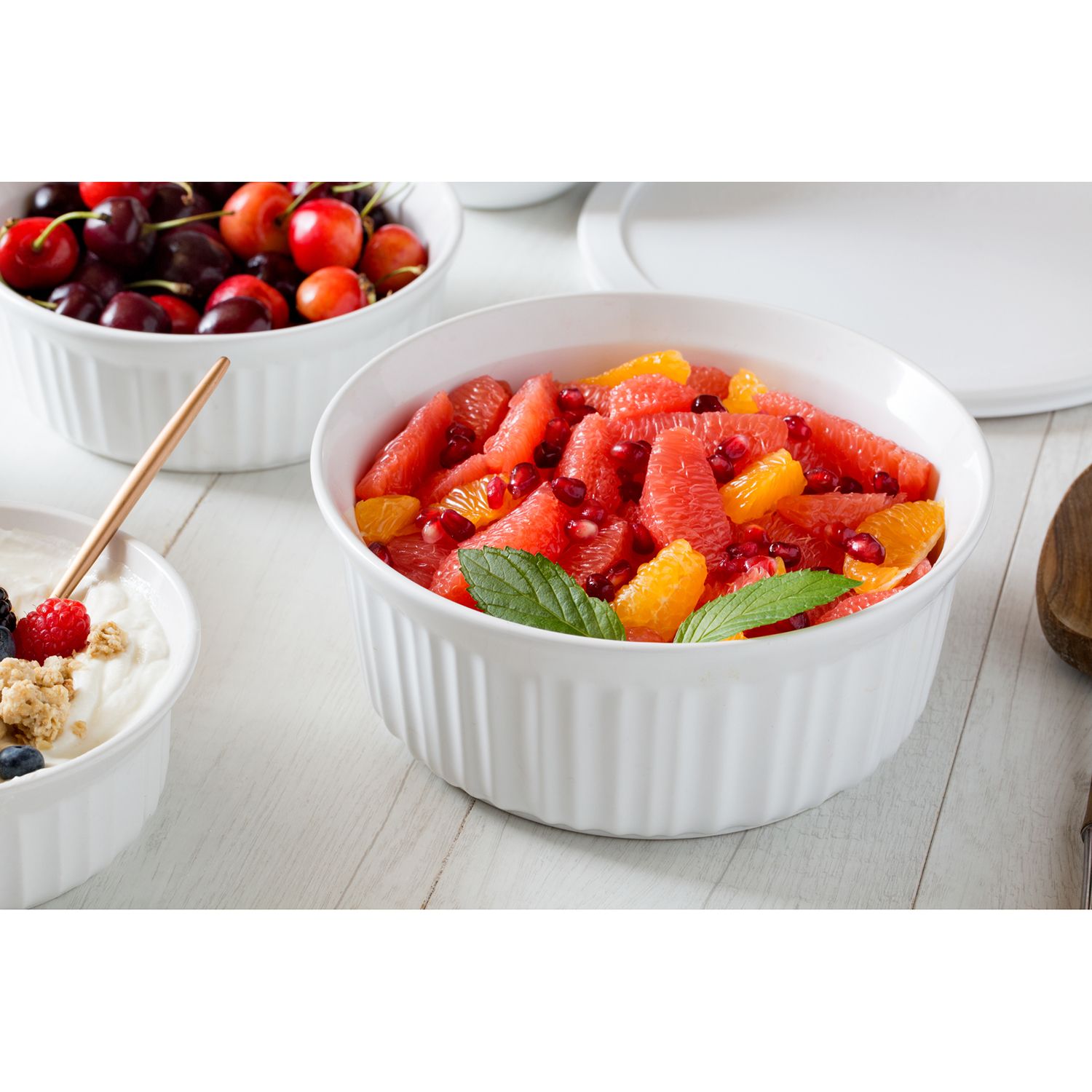 CorningWare 11-pc. French White Serveware Set - Thumbnail 2