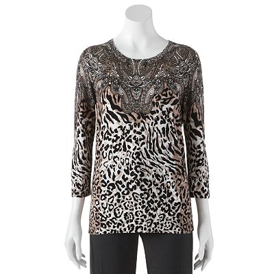 Kohl's dana buchman sweaters hot sale
