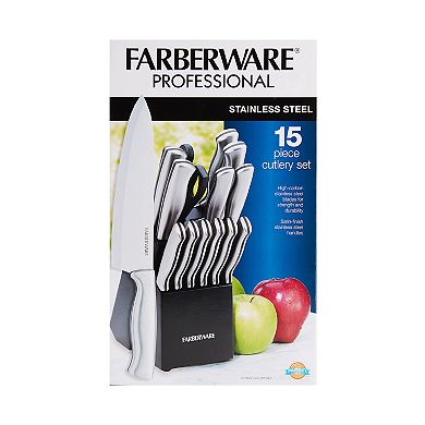 Farberware 15-pc. Stainless Steel Cutlery Set